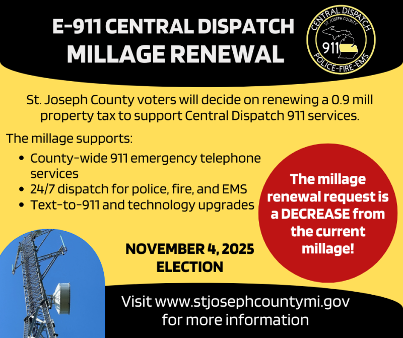 E-911 Central Dispatch – Facebook Post