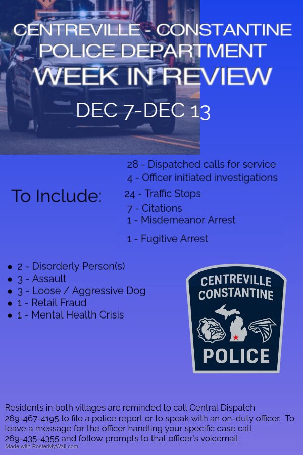 WEEK IN REVIEW DEC 7-DEC 13