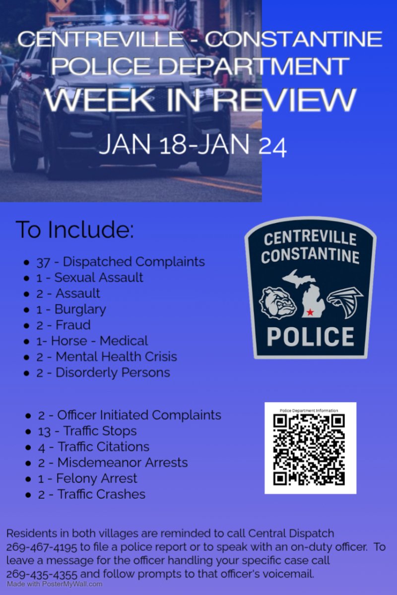 WEEK IN REVIEW JAN 18-24